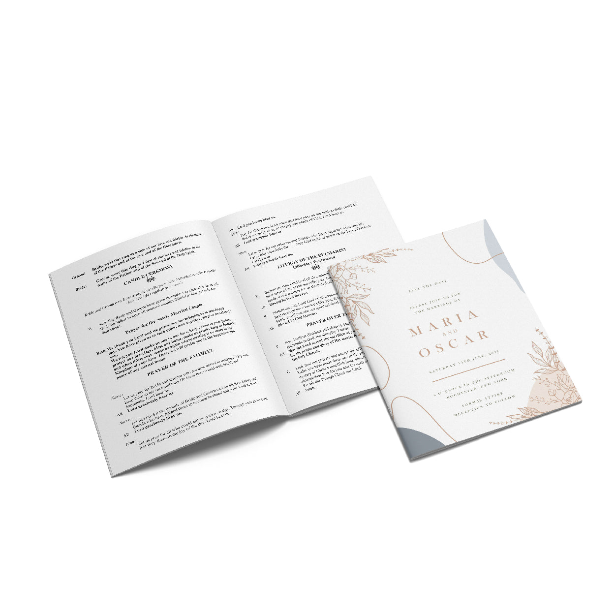A4 Booklets Uncoated Self Cover