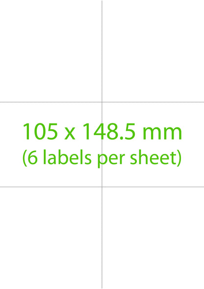 Paper Stickers - Rectangle Shape