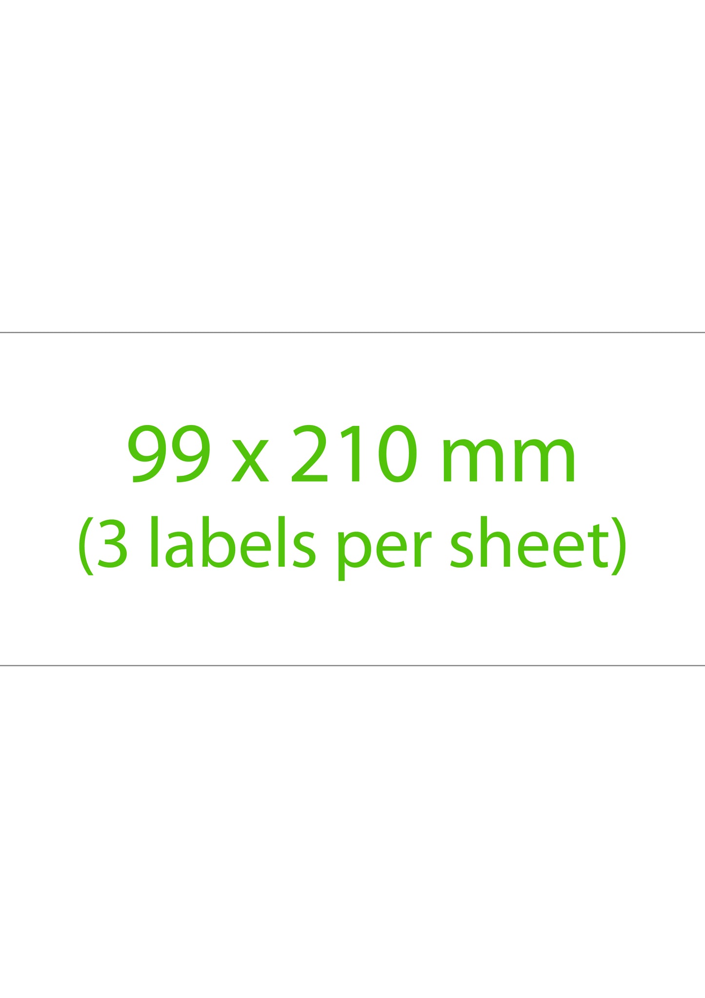 Paper Stickers - Rectangle Shape