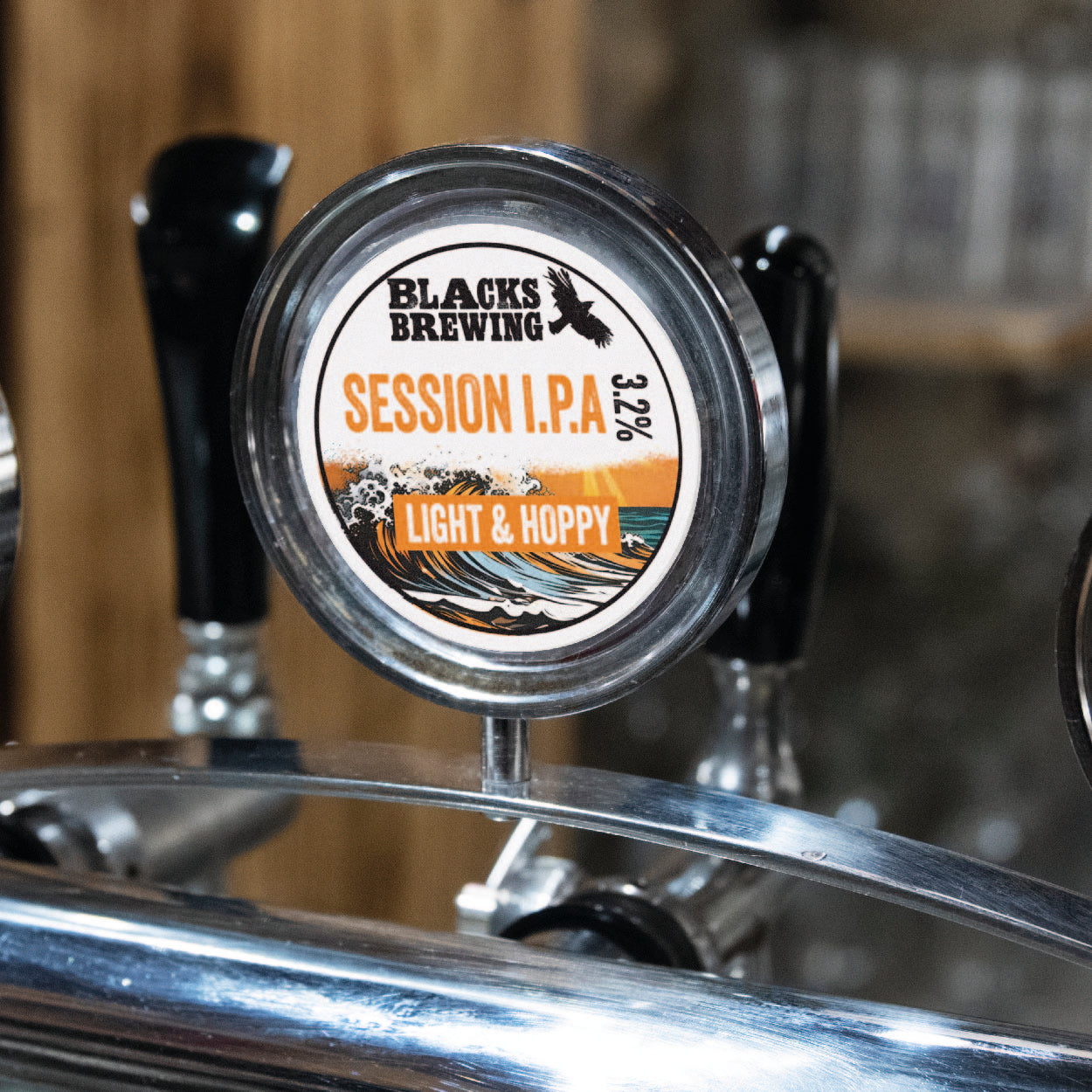 Fisheye Tap Badges