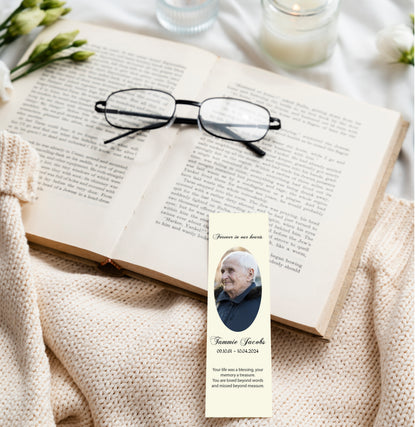 Memorial Bookmarks