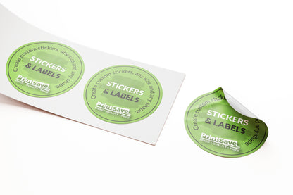 Low Tac Adhesive Vinyl Stickers
