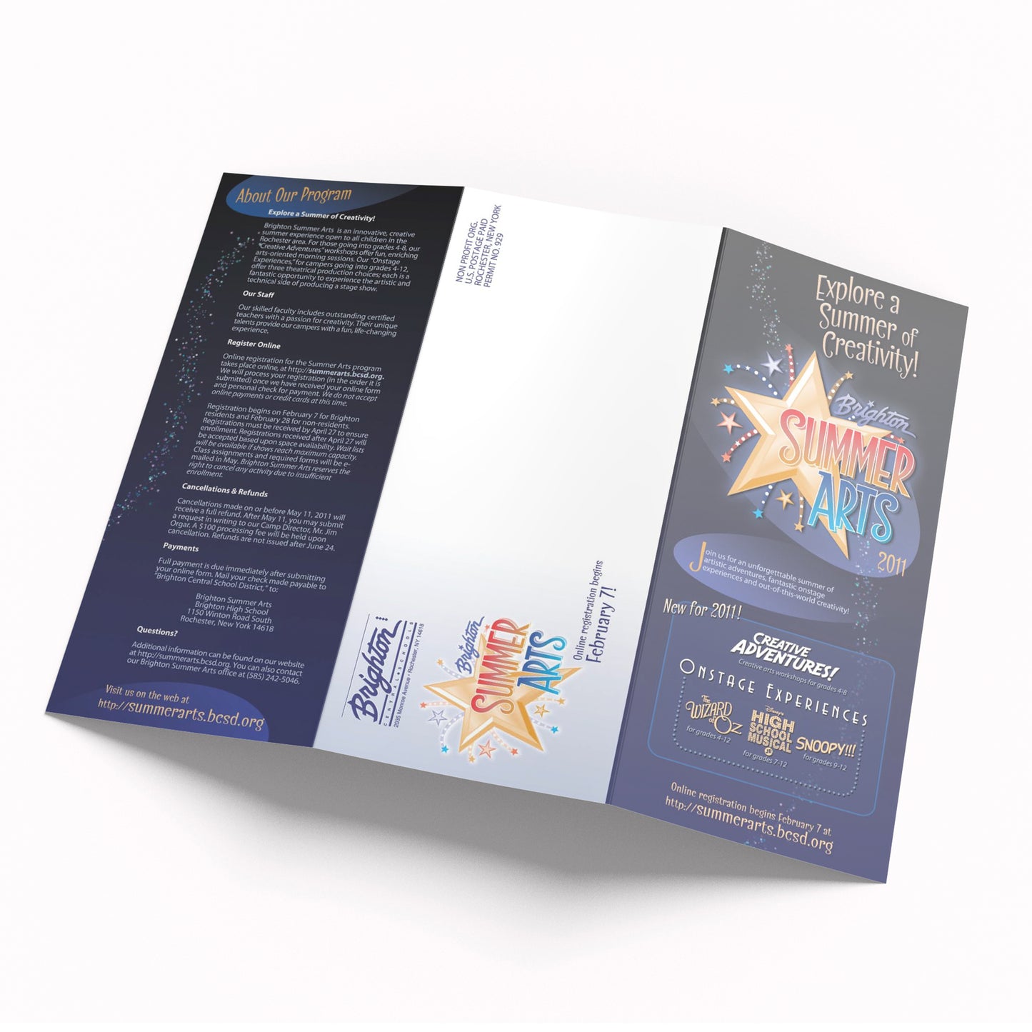 A3 Folded Brochures