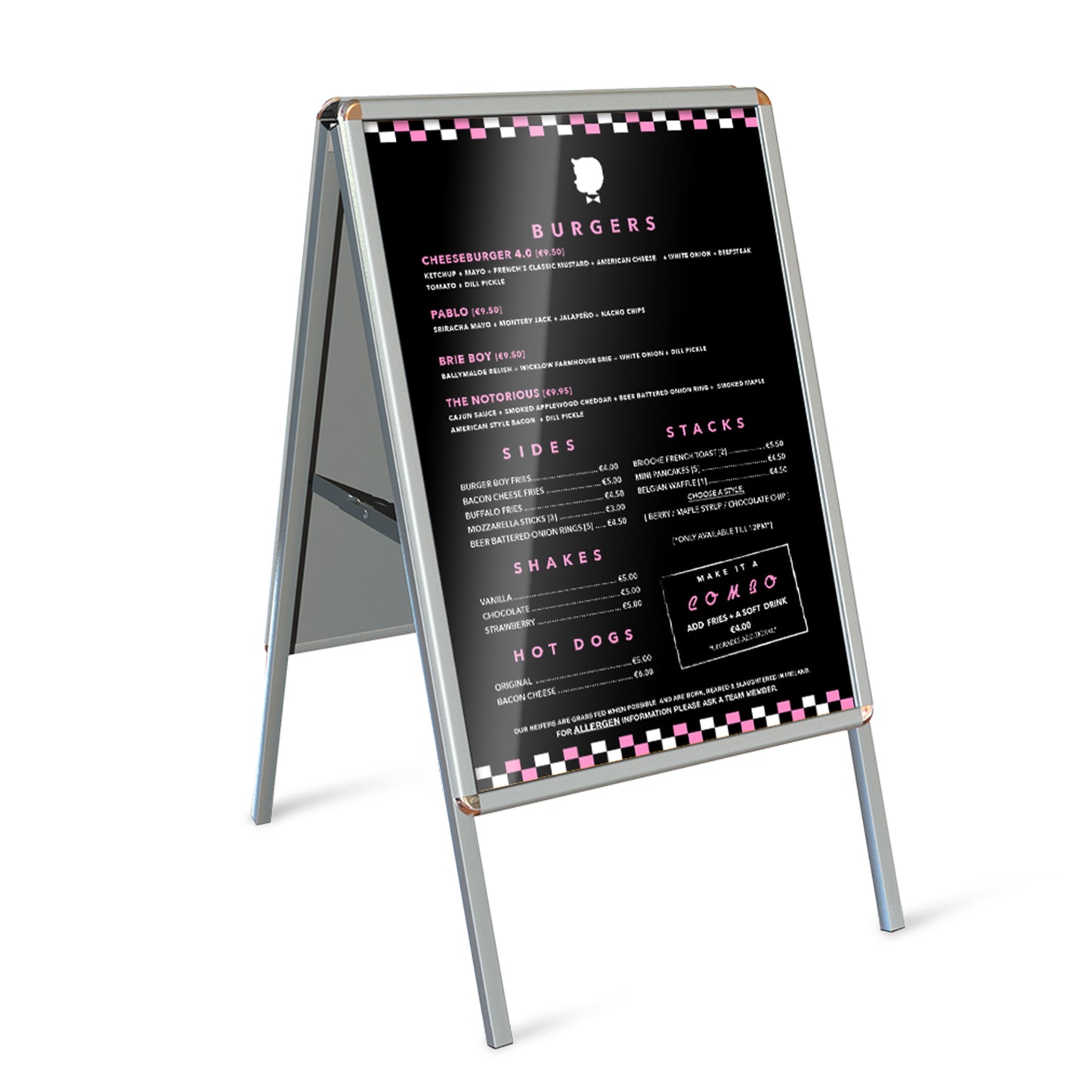 A-Frame Pavement Sign