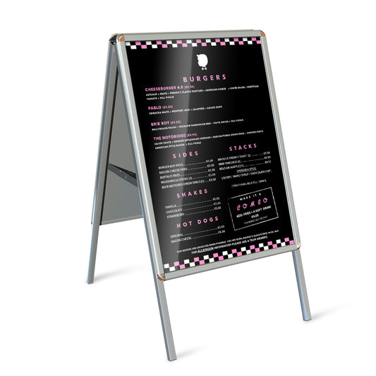 A-Frame Pavement Sign