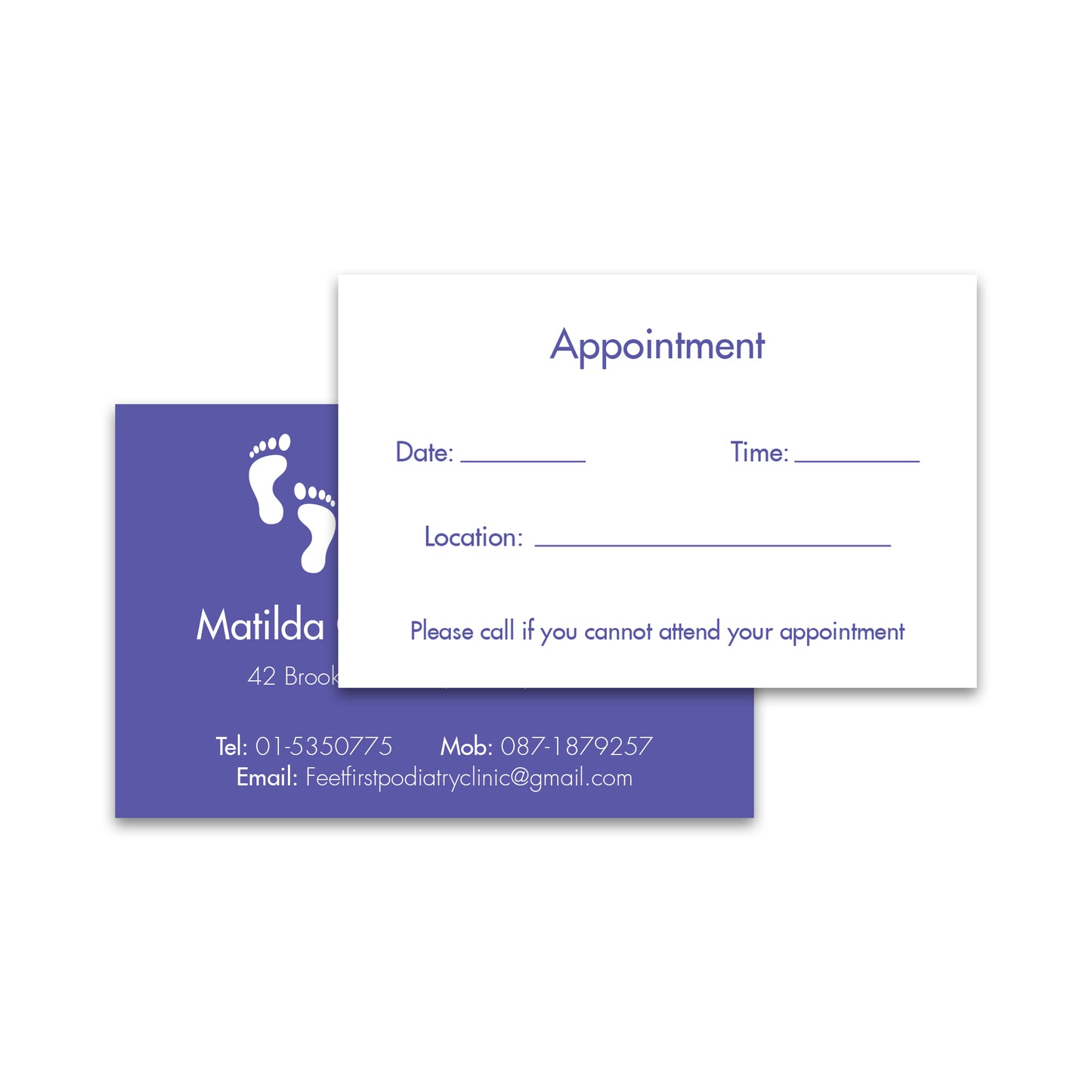 Appointment Cards