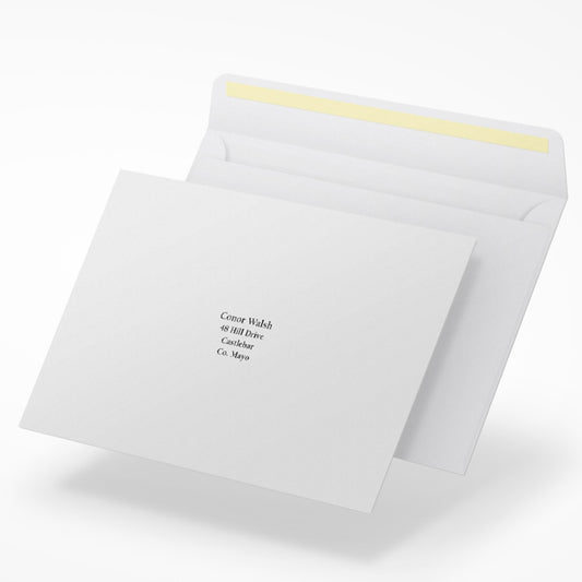 Wedding Printed Envelopes