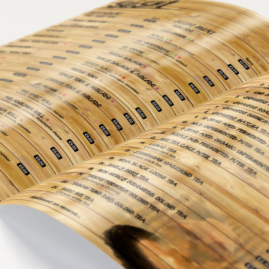 Restaurant Menus - Bi-fold