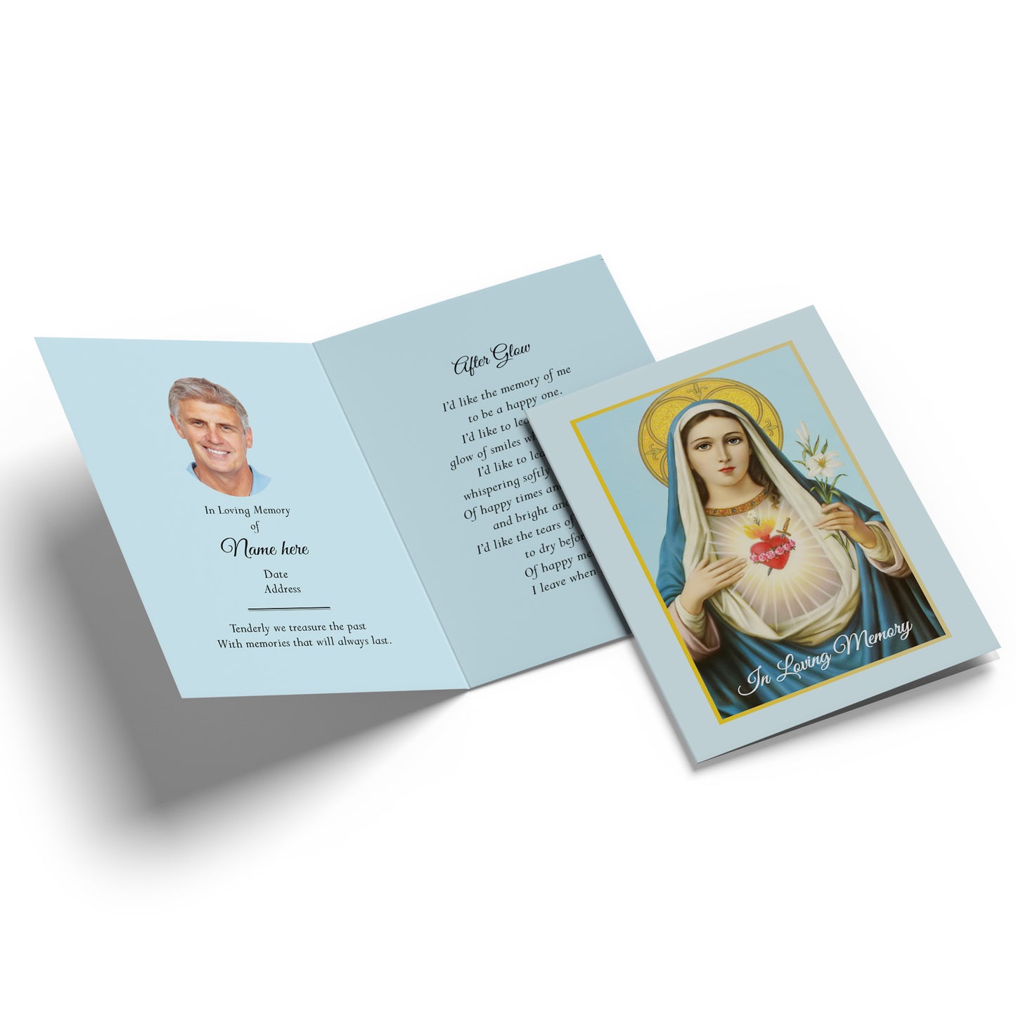 Wallet Memorial Cards