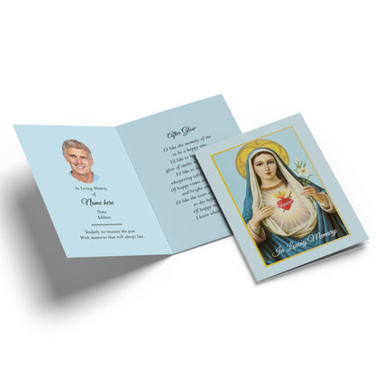 Wallet Memorial Cards