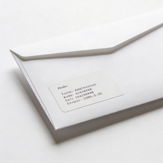 Printed Address Labels