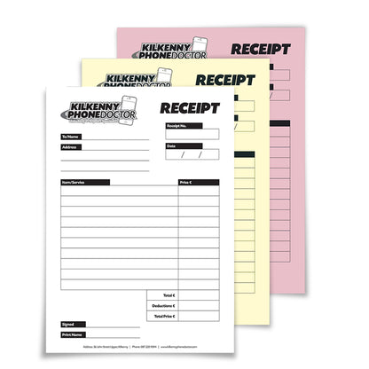 Duplicate NCR Books (2 Part)