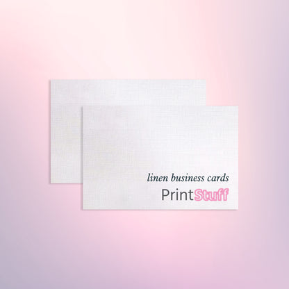 Business Cards - Linen