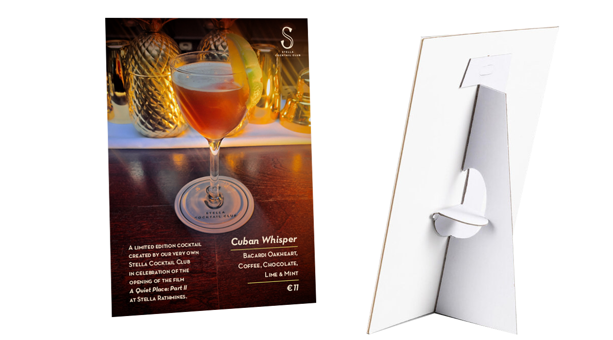 Showcards With Struts